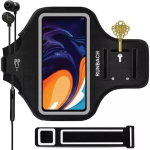 삼성 갤럭시 A70/A60/A51/A50/A32/A30/A20/A10E/A10/A9/A9 Pro/M11/M21/M31용 런바흐 러닝 암밴드 휴대폰용