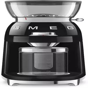 SMEG CGF03 버 커피 그라인더 15가지 그라인딩 설정 8가지 프리셋 240g 빈 호퍼 에스프레소 모카 드립