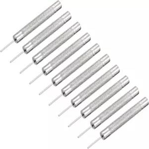 uxcell 시계 밴드 핀 펀치 1mm 다이아 스트랩 링크 제거기 수리 도구 10개