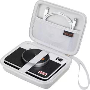KODAK 미니 샷 3 레트로 4PASS 2-in-1 인스턴트 디지털 카메라 및 포토 프린터/KODAK 캔복 휴대용 케이스