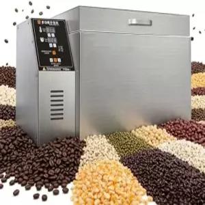 1800W/2500W 커피 원두 로스터 전기 너트 다기능 로스팅 기계 스테인리스 스틸 가열 튜브 조절 가능한 온도