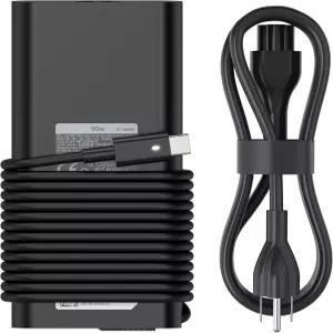 YUERYE 새로운 90W USB C 노트북 충전기 Dell XPS 13 9360 9365 9370 Latitude 7320 2in1 5289 5300 5400