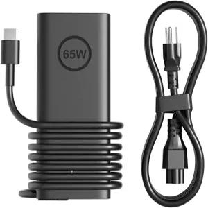 HSXIRQA 65W USB C 충전기 Dell Chromebook 11 3100/3100 2 in 1 3110/3110 5190/5190 13 14 3300