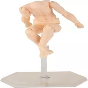 액션 피규어 바디 커스터마이징 가능한 이동식 PVC 드로잉 마네킹 포즈 가족 사무실 (남자)