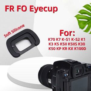 호환 펜탁스 K70 K7 K-S1 K-S2 K1 K3 K5 K5II K5IIS K30 K50 KP KR KX K100D 카메라 액세서리용 부드러운 고무 FR 아이컵 뷰파인더 커버