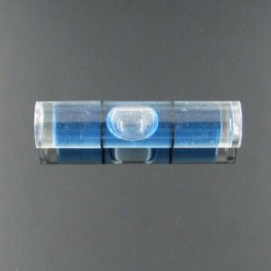 호환 HACCURY 플라스틱 레벨 포토 프레임, 미니 버블 레벨, 관형 수위 도구, 블루 컬러, 8 35mm