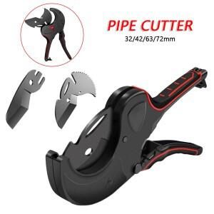 32mm 75mm 파이프 커터 SK5 재료 처리 래칫 PVC PU PP PE 호스 가위 수공구