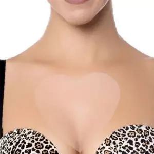 데콜테 주름 완화 실리콘 패드 가슴 탄력 유지 밤 부착 피부 관리 안티에이징 패치