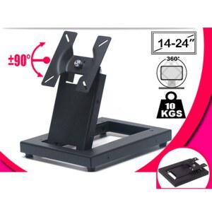 휴대용모니터거치대 포터블 모니터 태블릿 거치대 휴대용모니터 보조 TSM100 접이식 터치 스크린 스탠드 걸게 인치 스틸 베이스 TV 1424 홀더 걸이