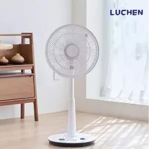 루첸 에어빔 버튼식 서큘레이터형 7엽 날개 저소음 선풍기