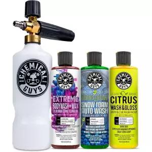 Chemical Guys EQP335 TORQ 폼 캐논 스노우 폼머 및 터프 머더 트럭 워시16온스