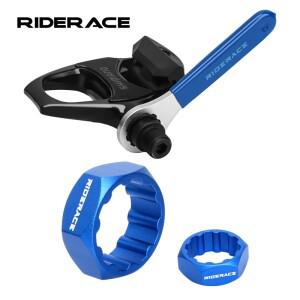 10T 자전거 페달 액슬 스핀들 잠금 링 제거 도구 Shimano M520M8040M8140M820M828 용 MTB 도로 분해