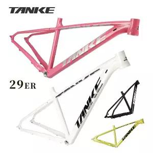 자전거프레임 TANKE 산악 자전거 프레임 고정 기어 캐리어 키트 M 29er 19 인치 디스크 브레이크 알루미늄
