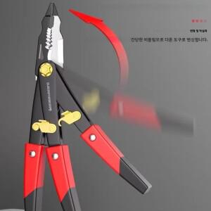 10가지 기능을 갖춘 헤비듀티 다용도 펜치 가위 작업장 가정 수리 및 DIY 장인들을 위한 만능 산업용 공구