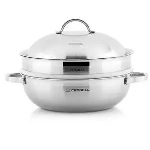 통 3중 찜기 30cm 스텐레스 찜기 인덕션 다용도 스텐 찜솥 샤브샤브