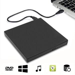 CD롬 플레이어 USB 외장형 DVD CD 디스크 버너 PC 콤보 드라이브 노트북 컴퓨터 리더 7810XP 윈도우