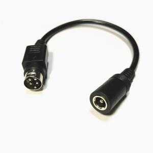 CCTV 카메라 vedio용 5.5x2.1mm 4핀 미니 소형 DIN 남성-여성 DC 전원 케이블