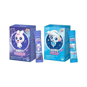 락피도 아이반짝 빌베리젤리 시즌5 15g, 15입, 1개+매일푸푸 쾌변젤리 시즌5 15g, 15입, 1개