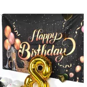 가랜드벽트리 생일장식 현수막 대형 C타입배너