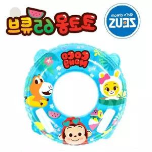 어린이 물놀이 튜브 안전 손잡이 로프 포함 수영 보조 용품 여름 야외 레저 용품