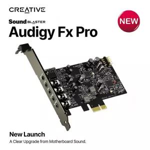 Creative Fx Pro Sound Blaster Audigy Hi-res 7.1 PCI-e 사운드 카드로 PC 경험을 업그레이드하고 몰입감