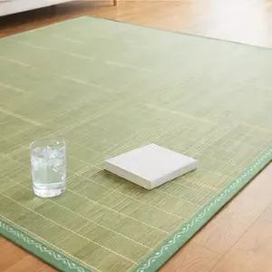 시원한촉감 청대자리 대나무매트 135x180cm/거실매트 대자리매트 침대쿨매트 통풍 냉감매트 여름매트