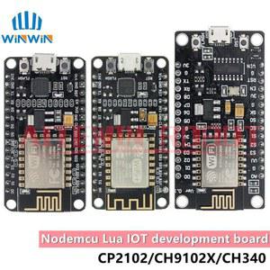 호환 사물 인터넷 개발 보드 기반 무선 모듈, PCB 안테나 , ESP8266 -12E, CH340/CP2102 NodeMcu V3 V2 Lua