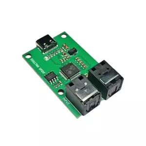 타이다센트 SSS1700 USB 사운드 카드 타입-C to SPDIF 광 I2S IIS 3.5mm 오디오 스테레오 아날로그 디지털