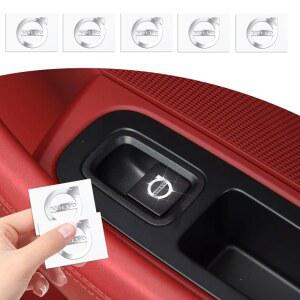 호환 2/5/10pcs 자동차 로고 3D 금속 스티커 볼보 ES90 EC40 EX40 EM90 XC90 V90 V60 XC60 V40 S80 S60 S90 C4 용 장식 액세서리