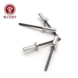 호환 GB12615 1 M6 4mm 폐쇄형 끝 블라인드 리벳 알루미늄 강철 리벳 밀봉 방수 리벳 방수 Remaches 20/50/100/200/250 PCS
