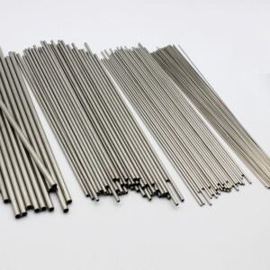 OD0.5-1.8mm 304  스테인레스 스틸 모세관 튜브 길이 100mm-500mm 원형 ID1mm 0.9mm
