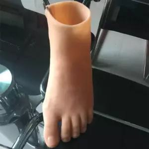 발가락 실리콘 모형 소품 패디큐어 페이크 모델 인조 인공