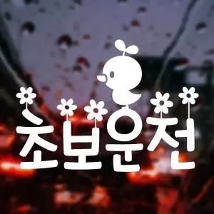 [RIZPICK]초보운전/삐약이 반사시트지 자동차스티커