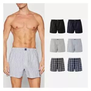 [Calvin Klein]CK 언더웨어 남성 속옷 트렁크 무지 체크 사각팬티 1매 776864