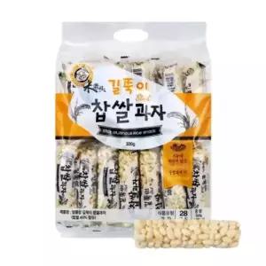 테온셀 엉클팝 길쭉이 찹쌀과자 300g 어른과자 대용량간식 M