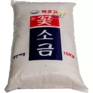 국민제염 꽃소금 10kg 1개