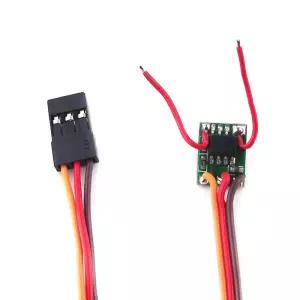1pc / 2pcs DC3.5-6V 1A 3A 브러시 모터 속도 컨트롤러 감속기 와이어 ESC가있는 마이크로 드라이브 모듈