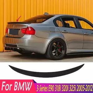 BMW 호환 3 시리즈 E90 318i 320i 325i 2005-2012 용 MP 자동차 뒷 트렁크 리드 자동차 후면 윙 오리 테일