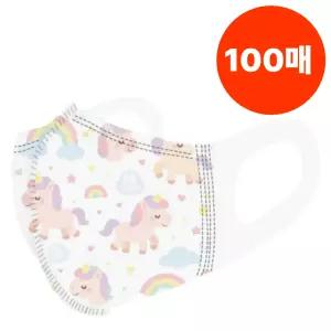 메디케이알 마스크 메디앙 유아 유니콘 100매 소형