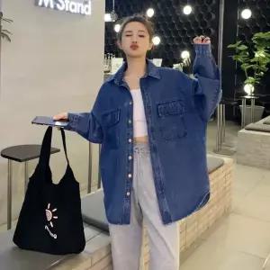여자 청 봄 가을 자켓 소프트 코트 빅사이즈 원픽3