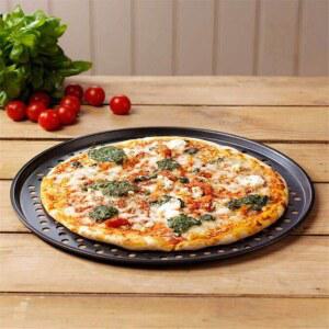 1PC CES 피자 구멍 11 인치 라운드 오븐 BAKEWARE 베이킹 트레이
