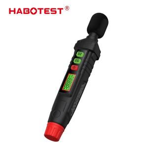 HOTEST HT64 디지털 사운드 레벨 미터 전문 데시벨 테스터 30-130dBA 소음 측정기 도구