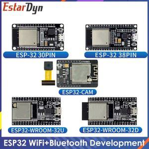 호환 ESP32 개발 보드 WiFi Bluetooth 초저전력 소비 듀얼 코어 CPU -32S ESP32-CAM -WROOM-32D/U CH9102X