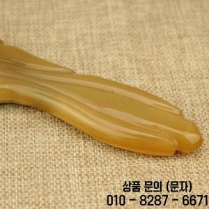 호환 천연 백색 물소뿔 빗 큰 대나무 섹션 넓은 곱슬머리용 손잡이 마사지 휴일 선물