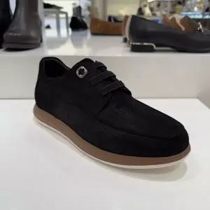 [탠디]남성화 캐주얼 밴드끈 보트슈즈 Q19155 BLACK 굽3Cm