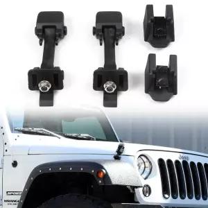 수케미치 OEM JK 후드 래치 2007-2018 지프 랭글러 무제한 루비콘 사하라 스포츠 액세서리용 오리지널