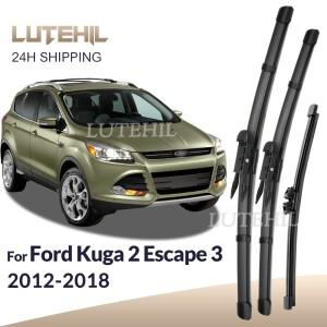 Ford Kuga 2 Escape C520 2012- 2013 와이퍼 전면 및 후면 블레이드 앞 유리 창 브러쉬 28 