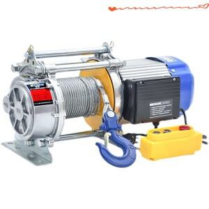 220V 고속 무소음 전동 호이스트 윈치 1T-1.2T-3T 가정용 크레인 리프팅 도구 (장식/화물 운반용)