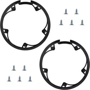 2PCS 자전거 체인 가드 프로텍터 5홀 48 치아 산악 시티 로드 바이크