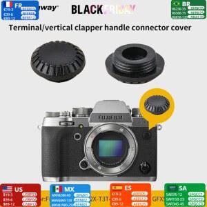 호환 Fujifilm 카메라 셔터 원격 터미널 커버 플래시 동기화 케이블 소켓 더스트 커버 엔드 포트 플러그 gfx100s/50s XT3/4 XH1 PC 용어